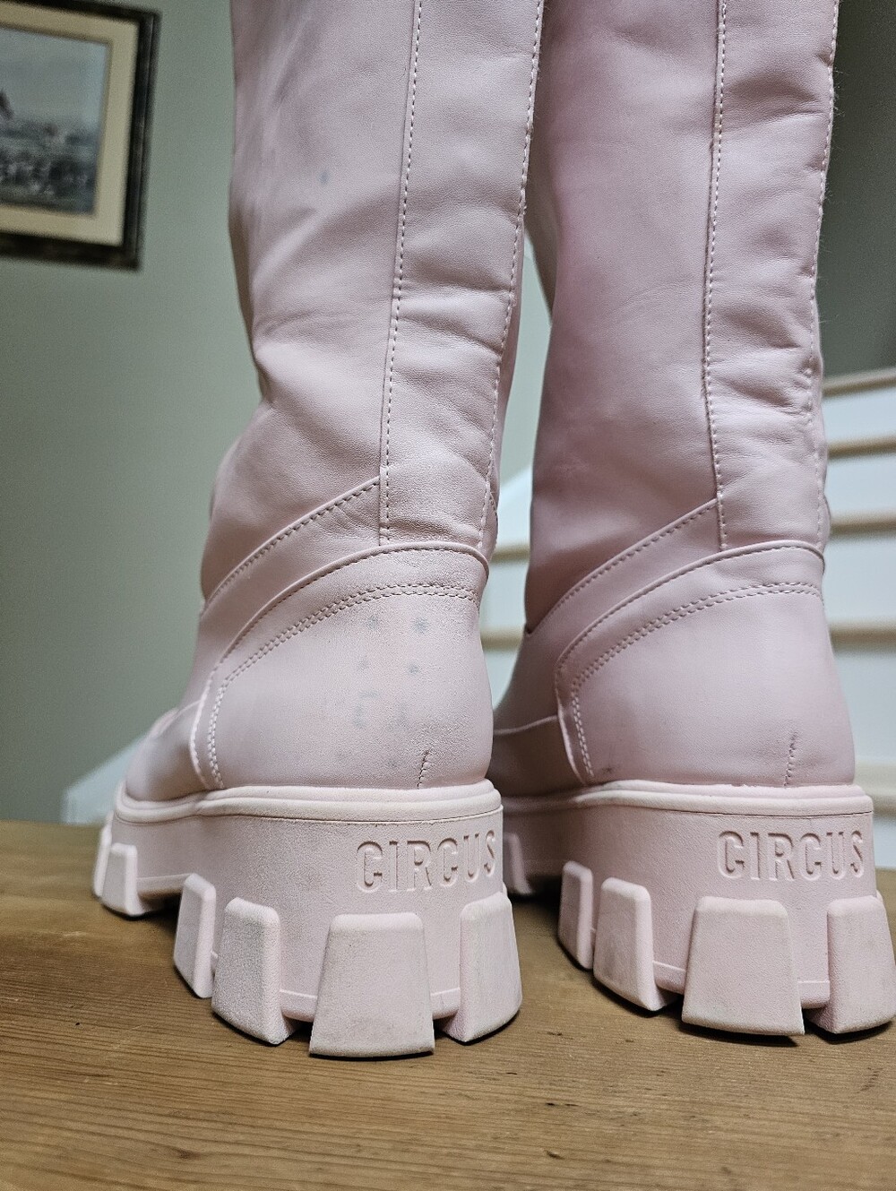 Circus Sam Edelman Dollie Lug Knee High Tall Boots - Picture 10 of 15